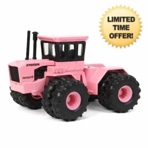 ERTL 1/64 Pink Steiger Panther II ST-310 with Front & Rear Duals