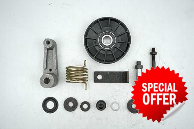 Cooling Fan Pulley Tensioner Kit Replacement for 6662997 6702474 Fit for Bobcat A220 A300 S130 S150 S160 S175 S185 S205 S220 S250 S300 T140 T180 T190 T200 T250 653 751 753 763 773 7753 853 863 864