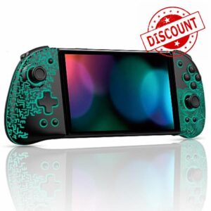 FUNLAB Luminous Switch Controller Compatible with Nintendo Switch/OLED