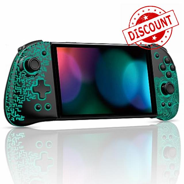 FUNLAB Luminous Switch Controller Compatible with Nintendo Switch/OLED