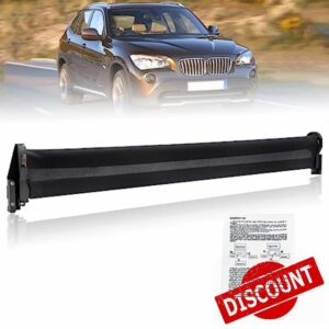 FARLEYO Panoramic Sunroof Sunshade Shade Curtain Cover for BMW X1 F48 F45 F46 2007-2018 Replace Number#54107391796-(Black)