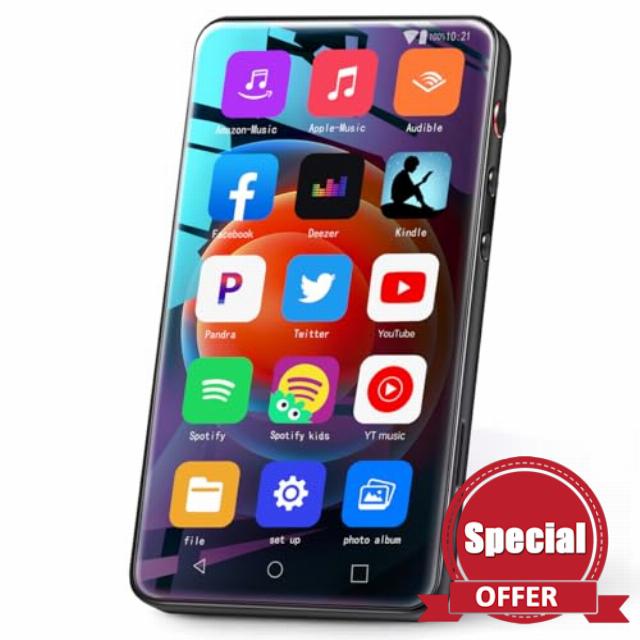 MYMAHDI 144GB MP3 Player with Bluetooth and WiFi
