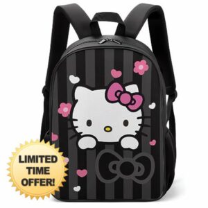 BESHT Cute Cartoon Kitty Backpack Kids Backpack Casual Bags Schoolbag For Girl Gift