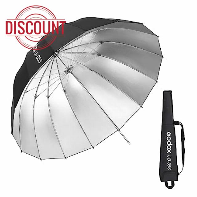 Godox UB-85S 33.5in/85cm Parabolic Reflective Umbrella
