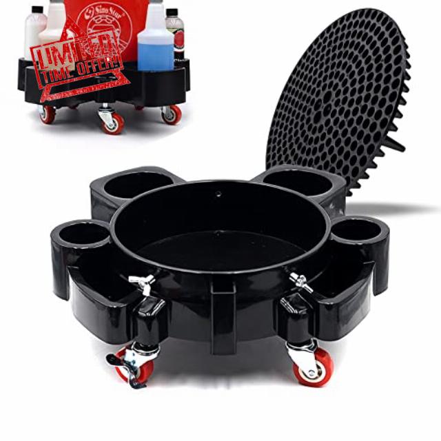 Bucket Dolly w/Grit Trap