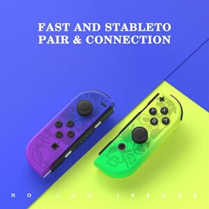 Wireless Joy Con Replacement Compatible for Switch Joycons