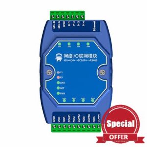 CDBAIRUI 4DI+4DO ModBus Gateway ME31-AXAX4040 IoT Ethernet I/O Networking Modem TCP Server RJ45 RS485 Acquisition Control Module
