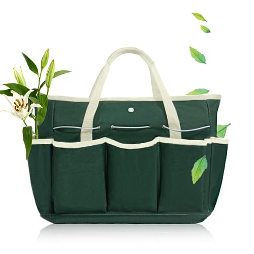 Garden Tote Storage Bag with 8 Pockets
