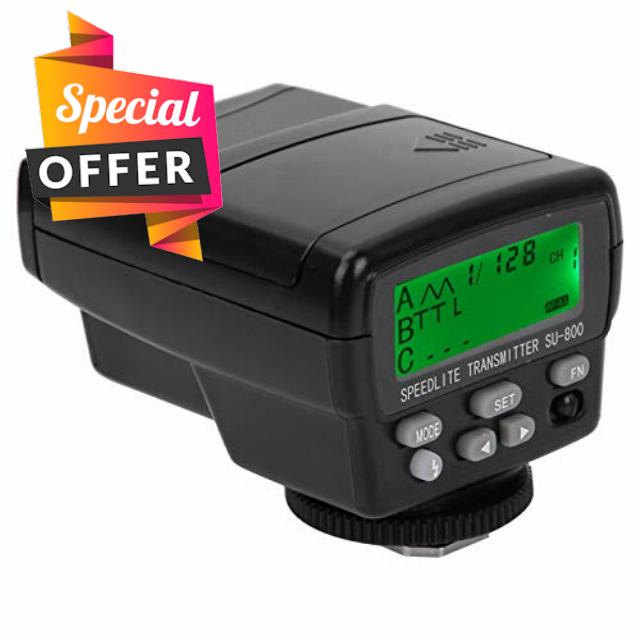 Su800 Wireless TTL Speedlight Commander Flash Light Trigger Transmitter for Nikon Sb910 Sb800 Set Top Flash