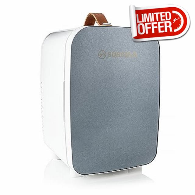 Subcold Pro10 Luxury Mini Fridge Cooler | Compact 10L Portable Small Fridge 12v & 240v | Efficient Quiet Cooling System | Ideal for Bedroom