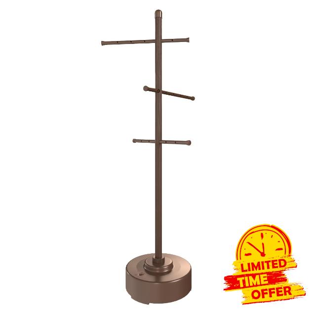 Milliard Pool Towel Rack Outdoor Freestanding Spa Towel Tree