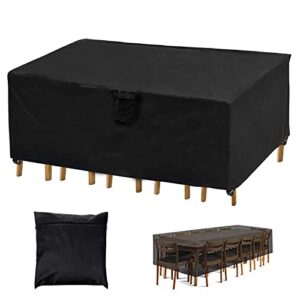 Heavy Duty Waterproof 600D Furniture Cover for Stainless Steel Food Table