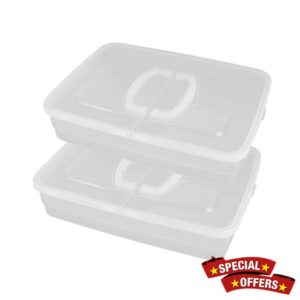 Cicano Pizza Dough Proofing Box with Handle Lid