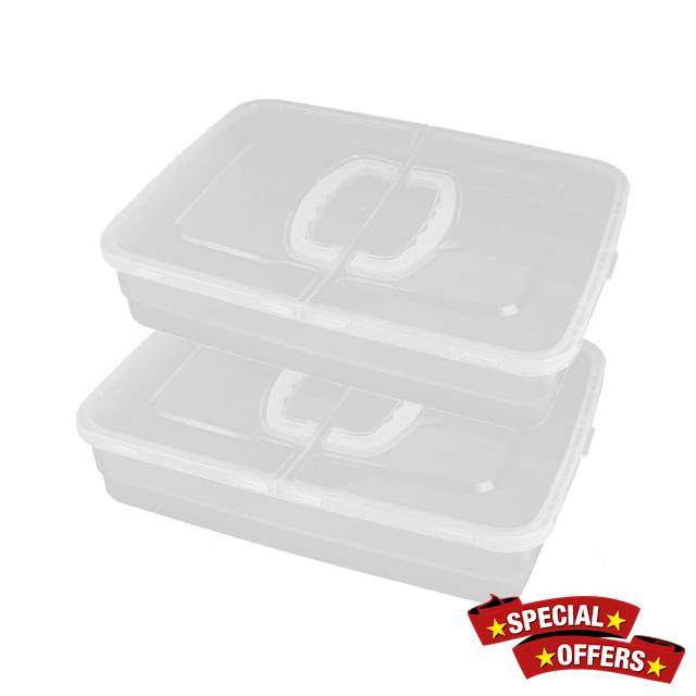 Cicano Pizza Dough Proofing Box with Handle Lid