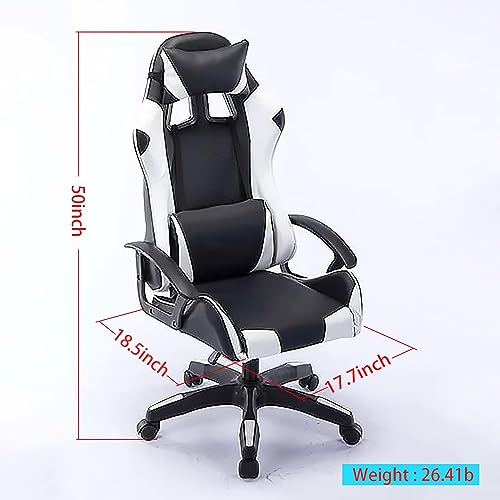 Ergonomic Home Office Desk Chair with Headrest & Lumbar Support