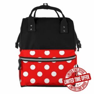 miovpoill Polka Dots Diaper Bag