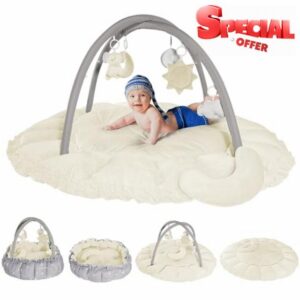 Agiyimi 5-in-1 Thick Plush Play Gym