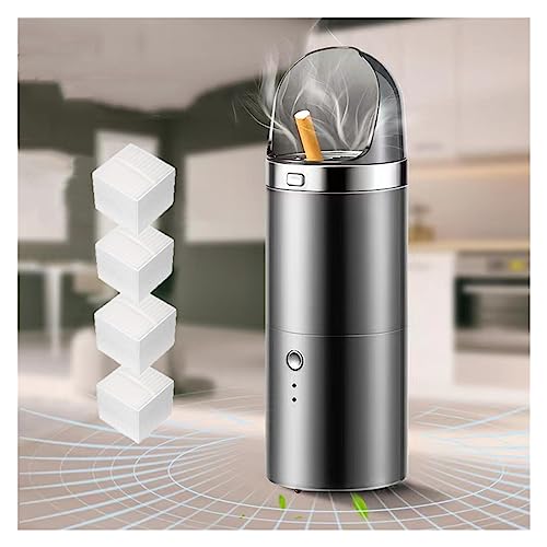 Portable Smokeless Car Ashtray Mini Car Trash Can for Car