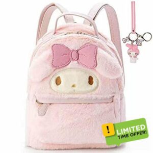 Melody Backpack Plush Bag Cute Shoulder Bag Plush Figure Handbag For Women Boys Grils Gift