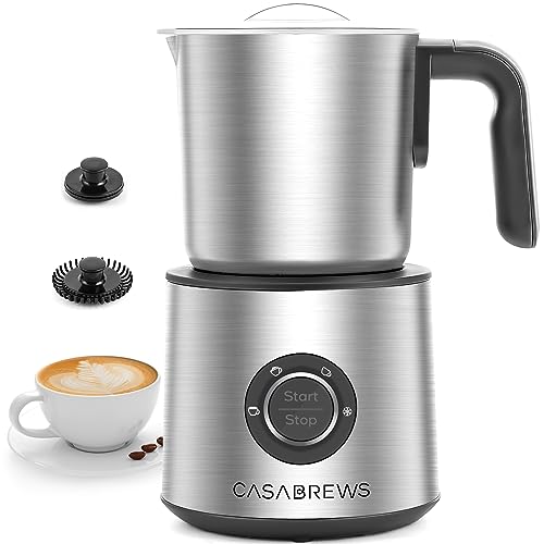 4-in-1 Stainless Steel Milk Steamer