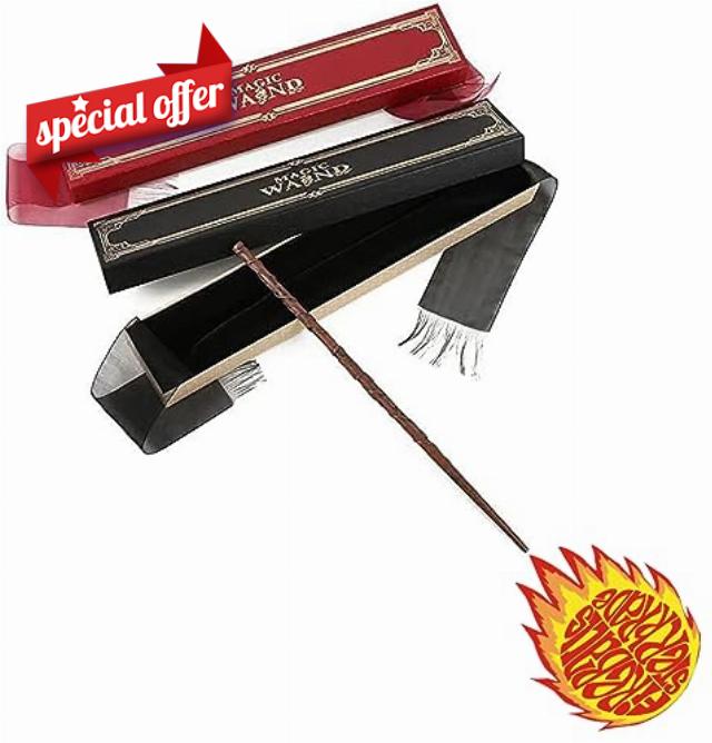 Novelty Wand Wizard Wand Magical Wand Cosplay Costume Accessories for Halloween Birthday Party Gift