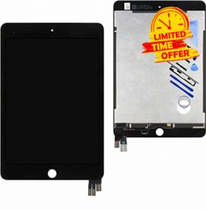 for iPad Mini 5 7.9" 2019 A2133 A2124 A2126 A2125 LCD Display Touch Screen Assembly Replacement(Tablet Front+LCD Screen) (Black)