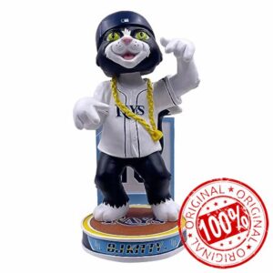 DJ Kitty Tampa Bay Rays Hero Series Bobblehead MLB Baseball