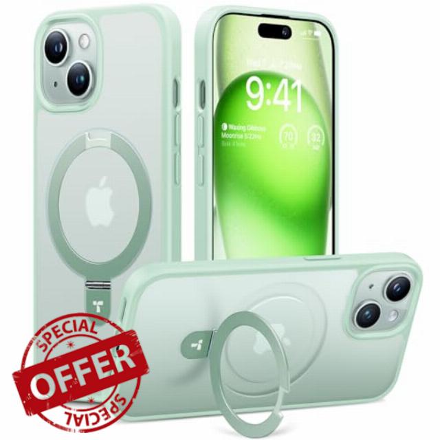 TORRAS Magnetic Stand for iPhone 15 Case