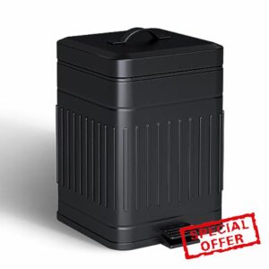 CEROELDA Small Trash Can with Lid-5L/1.3 Gal