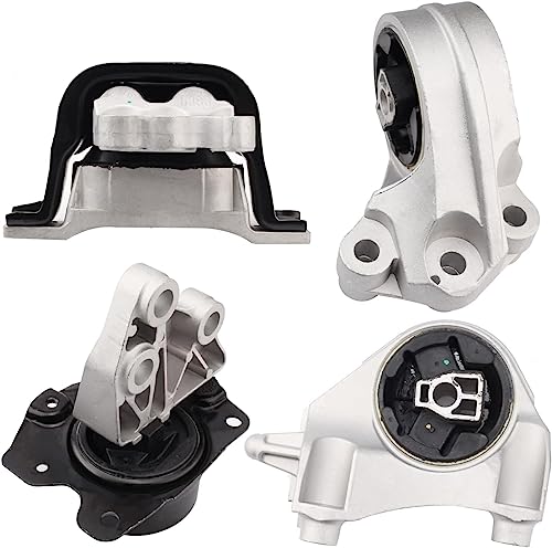 Engine Motor and Transmission Mounts Compatible with 10-17 Captiva Equinox Terrain 2.4L