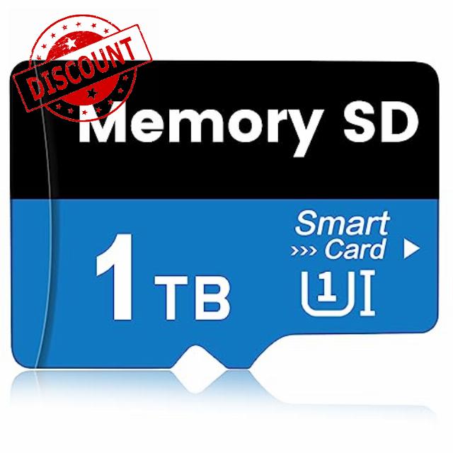 passdise SD Card 1TB High Speed Memory Card Waterproof Mini TF Card 1024GB Storage Card Large Capacity SD Cards for Smartphone