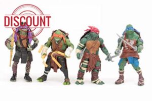 4 Pcs Set Ninja Turtles Toys