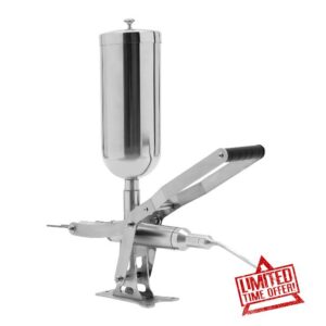 Manual Churros Filler 5L Spanish Churrera Maker Machine Donuts Dessert Latin Fruit Donut Makers Stainless Steel Chocolate Jam Filling Machine