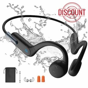Dnniakm Bone Conduction Headphones Swimming