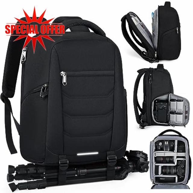 SDYSM Camera Backpack 14 Inch Waterproof