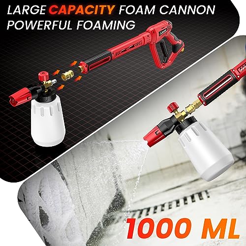 Power Washer Gun attachments Adjustable Extension Wand 40inch