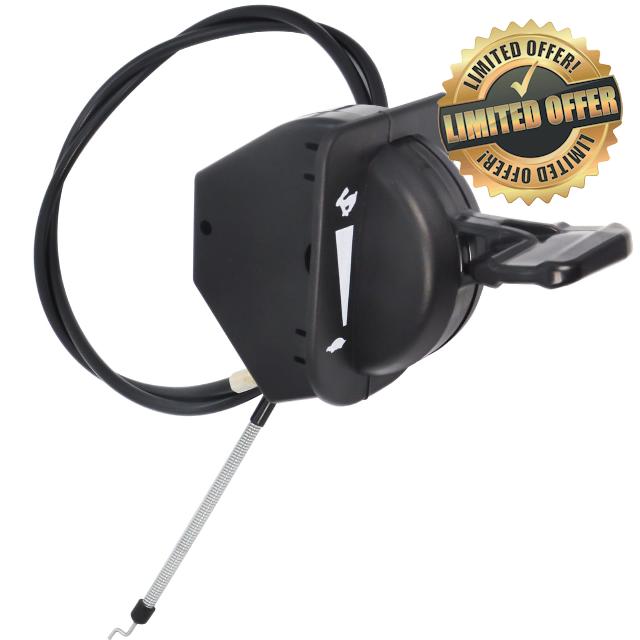 REEPLAR 946-05098c Throttle Choke Cable Replace 746-05098a 746-05098b 746-05098c 946-05098a Throttle Control Assembly Compatible with cub Cadet XT1 XT2 mtd Craftsman Ride on Lawn Mower