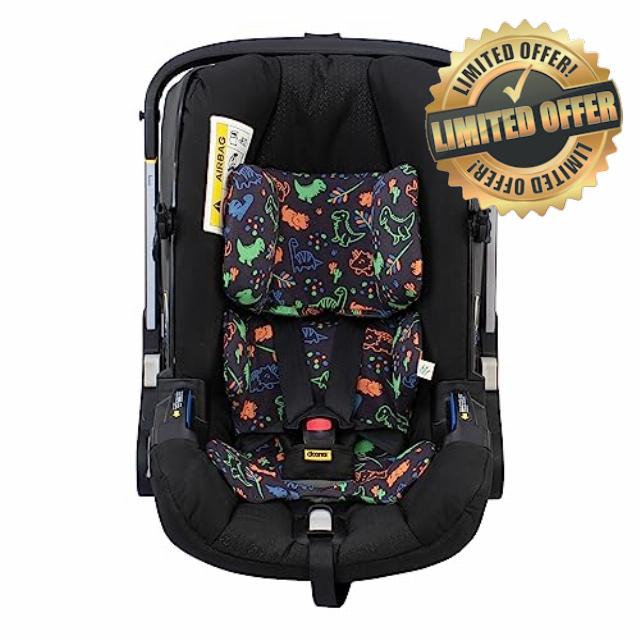 JYOKO Kids Car Seat Cover and Stroller Compatible with Doona in 100% Cotton (Reducer
