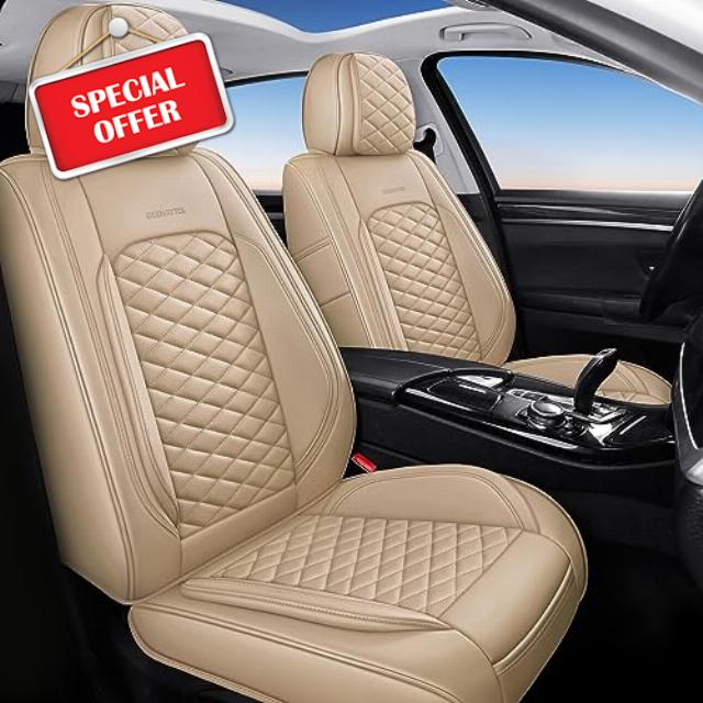 GEEMAYTEK Car Seat Covers Full Set