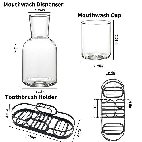 Water Carafe Set for Bedside