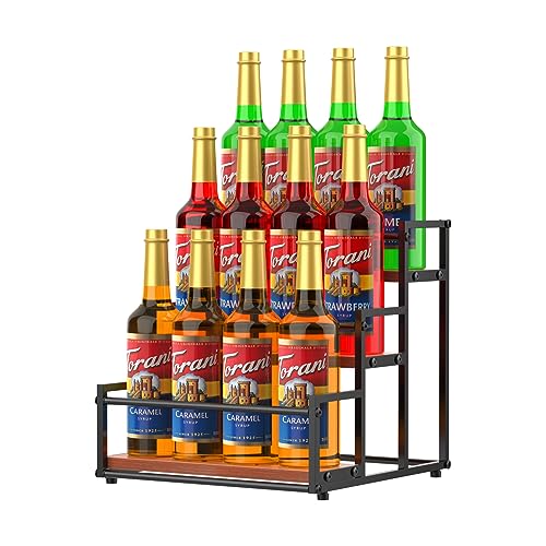 3 Tier Syrup Bottle Rack for Liquor