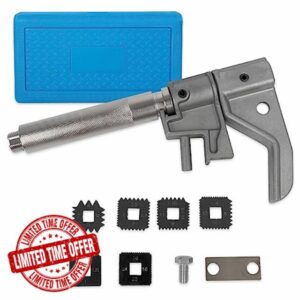 Wztepng Thread Repair Kit 7402 Universal Outside Thread Chaser Use for 1-1/4&rdquo; to 5&rdquo; O.D