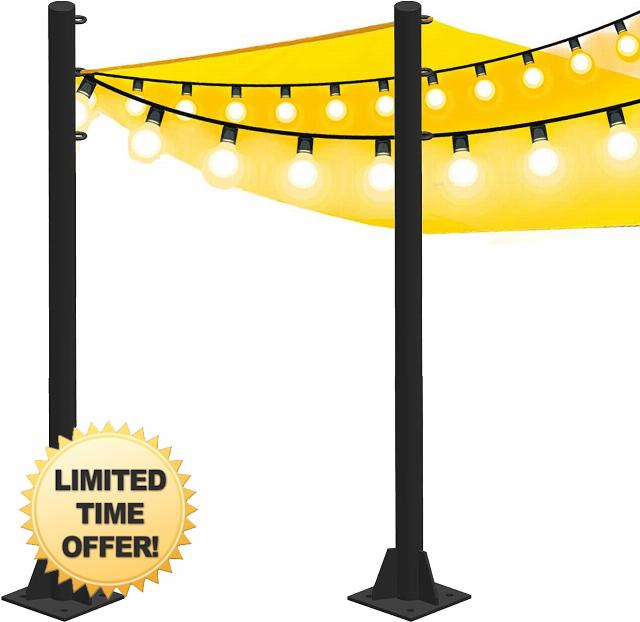 Shade Sail Poles