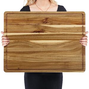 Thick Wood Cutting Board Block