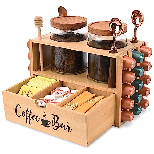 Coffee Pod Holder with Drawer