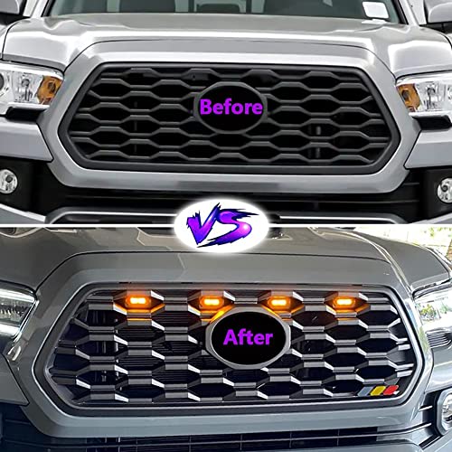 Replacement Width Warning LED Light with Fuse (Amber Light/Smoked Lens)