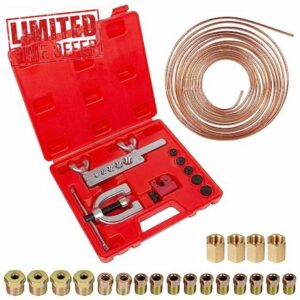 Brake Line with Flaring Tool Kit (Flaring Tools with 3/16 Brake Line)