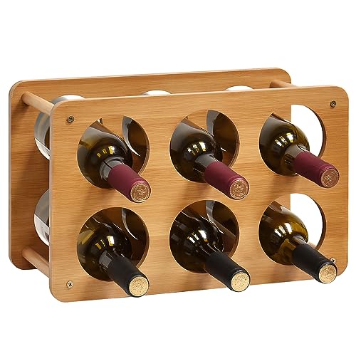 Countertop Freestanding Wine Rack Inserts for Cabinet