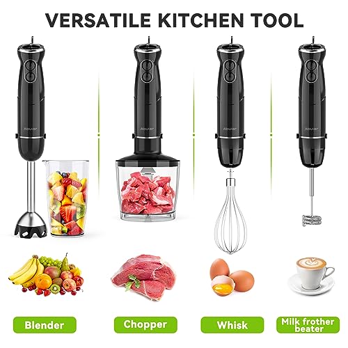 BPA-Free 12 Speed Handheld Blender