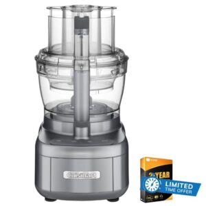 Cuisinart FP-2GM Elemental Food Processor with 11-Cup and 4.5-Cup Workbowls